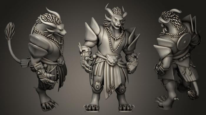 Figurines heroes, monsters and demons