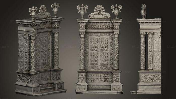 Carved furniture and interior items