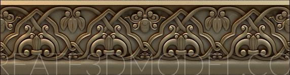 Baguette (BG_0888) 3D model for CNC machine