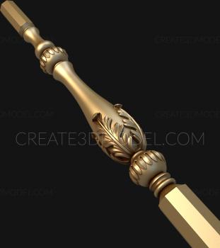 Balusters (BL_0500) 3D model for CNC machine