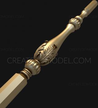 Balusters (BL_0500) 3D model for CNC machine