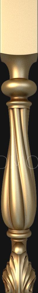 نموذج ثلاثي الأبعاد لآلة CNC الدرابزينات 