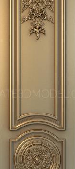 نموذج ثلاثي الأبعاد لآلة CNC أبواب منحوتة 