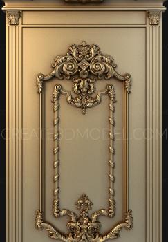 نموذج ثلاثي الأبعاد لآلة CNC أبواب منحوتة 