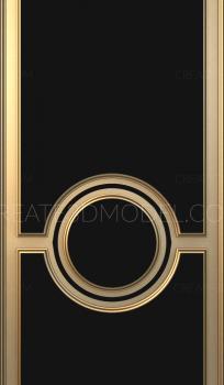 نموذج ثلاثي الأبعاد لآلة CNC أبواب منحوتة 