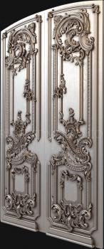 Doors (DVR_0332) 3D model for CNC machine