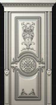 نموذج ثلاثي الأبعاد لآلة CNC أبواب منحوتة 