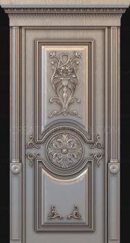 نموذج ثلاثي الأبعاد لآلة CNC أبواب منحوتة 