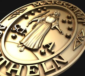 نموذج ثلاثي الأبعاد لآلة CNC أيقونات 