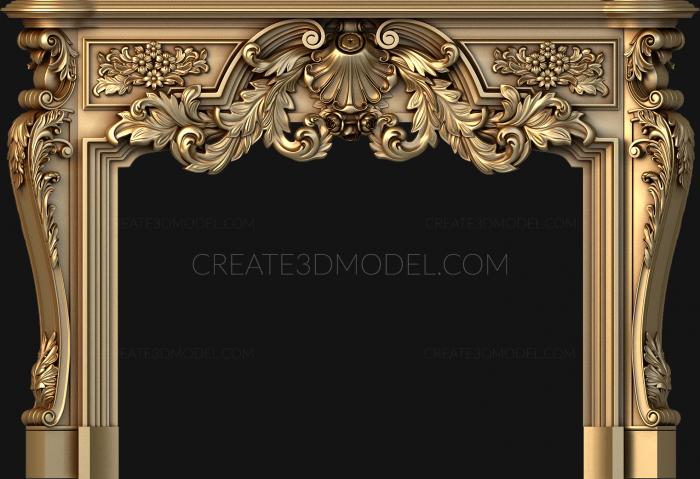 نموذج ثلاثي الأبعاد لآلة CNC المواقد 