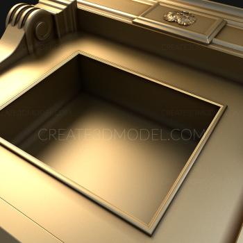 نموذج ثلاثي الأبعاد لآلة CNC المواقد 