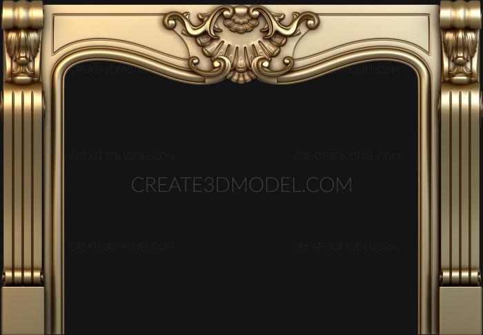 نموذج ثلاثي الأبعاد لآلة CNC المواقد 