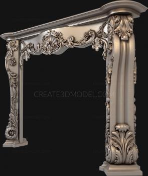 نموذج ثلاثي الأبعاد لآلة CNC المواقد 