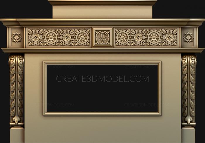 نموذج ثلاثي الأبعاد لآلة CNC المواقد 