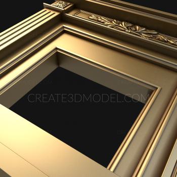 نموذج ثلاثي الأبعاد لآلة CNC المواقد 