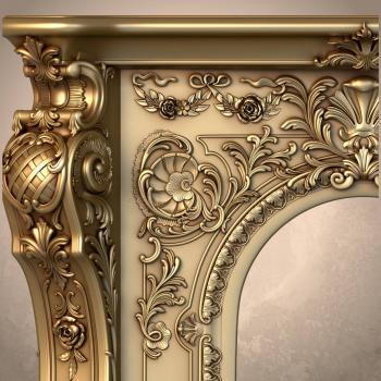 نموذج ثلاثي الأبعاد لآلة CNC المواقد 