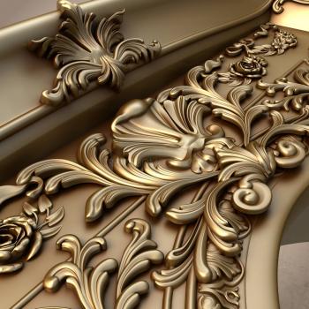 نموذج ثلاثي الأبعاد لآلة CNC المواقد 