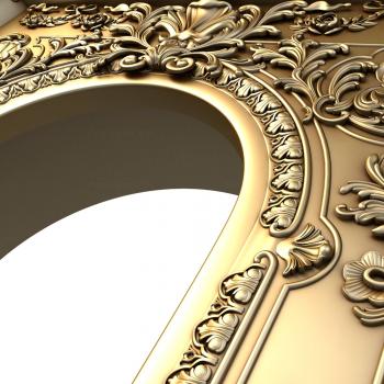 نموذج ثلاثي الأبعاد لآلة CNC المواقد 