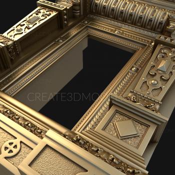 نموذج ثلاثي الأبعاد لآلة CNC المواقد 