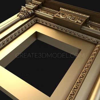 نموذج ثلاثي الأبعاد لآلة CNC المواقد 