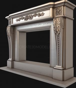 نموذج ثلاثي الأبعاد لآلة CNC المواقد 