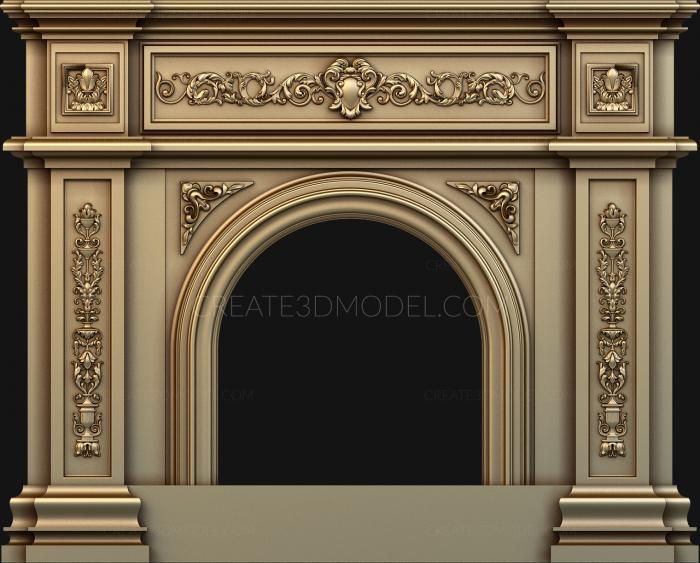 نموذج ثلاثي الأبعاد لآلة CNC المواقد 