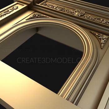 نموذج ثلاثي الأبعاد لآلة CNC المواقد 