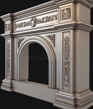 نموذج ثلاثي الأبعاد لآلة CNC المواقد 