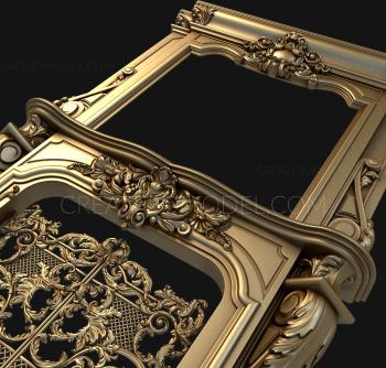 نموذج ثلاثي الأبعاد لآلة CNC المواقد 