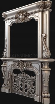 نموذج ثلاثي الأبعاد لآلة CNC المواقد 