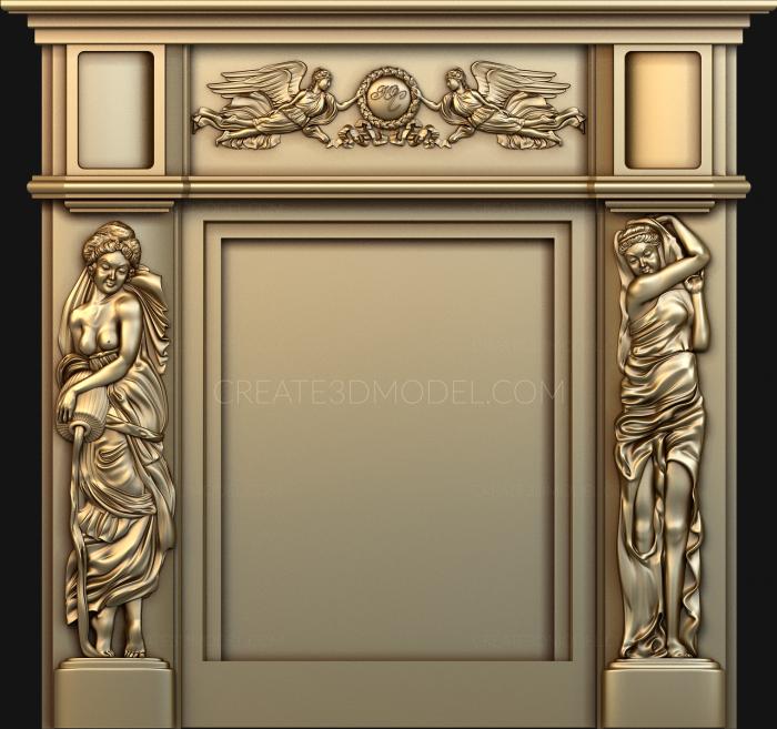 نموذج ثلاثي الأبعاد لآلة CNC المواقد 