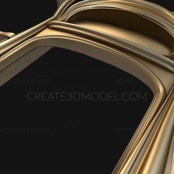 نموذج ثلاثي الأبعاد لآلة CNC المواقد 