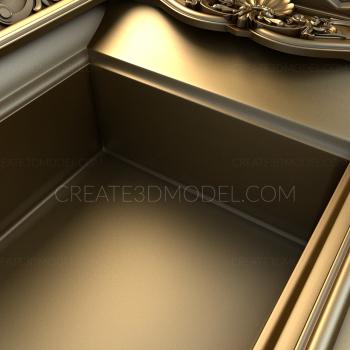 نموذج ثلاثي الأبعاد لآلة CNC المواقد 