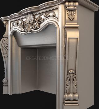 نموذج ثلاثي الأبعاد لآلة CNC المواقد 