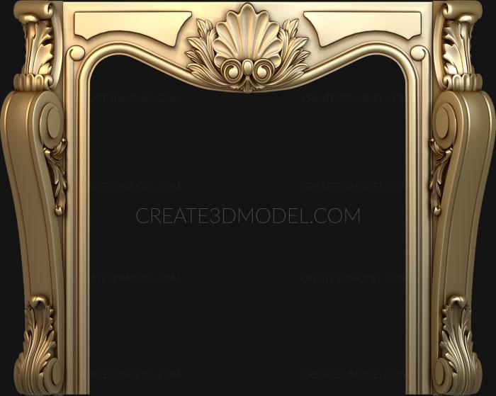 نموذج ثلاثي الأبعاد لآلة CNC المواقد 