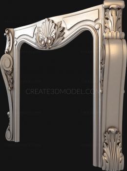 نموذج ثلاثي الأبعاد لآلة CNC المواقد 