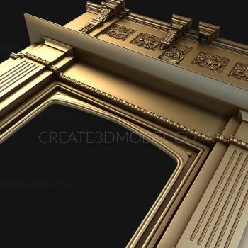 نموذج ثلاثي الأبعاد لآلة CNC المواقد 