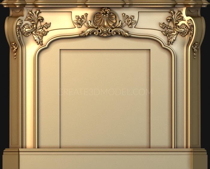 نموذج ثلاثي الأبعاد لآلة CNC المواقد 