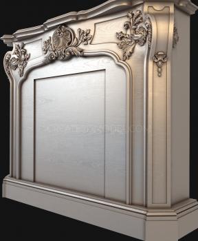 نموذج ثلاثي الأبعاد لآلة CNC المواقد 