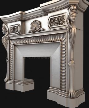 نموذج ثلاثي الأبعاد لآلة CNC المواقد 