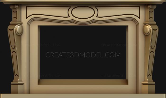 نموذج ثلاثي الأبعاد لآلة CNC المواقد 