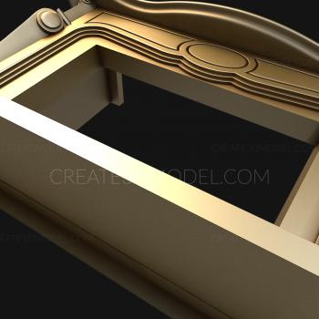 نموذج ثلاثي الأبعاد لآلة CNC المواقد 