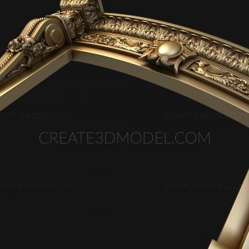 نموذج ثلاثي الأبعاد لآلة CNC المواقد 