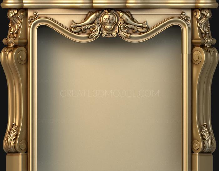 نموذج ثلاثي الأبعاد لآلة CNC المواقد 