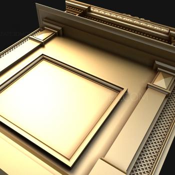 نموذج ثلاثي الأبعاد لآلة CNC المواقد 