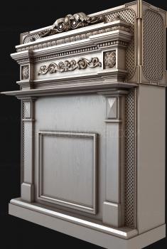 نموذج ثلاثي الأبعاد لآلة CNC المواقد 