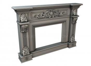 نموذج ثلاثي الأبعاد لآلة CNC المواقد 