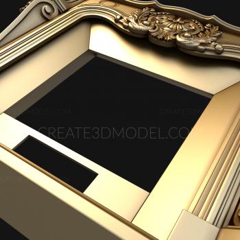 نموذج ثلاثي الأبعاد لآلة CNC المواقد 