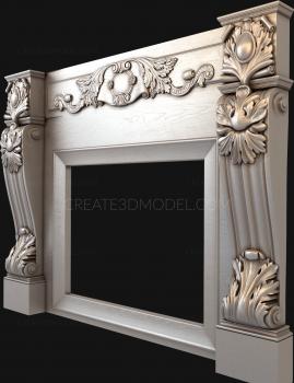 نموذج ثلاثي الأبعاد لآلة CNC المواقد 