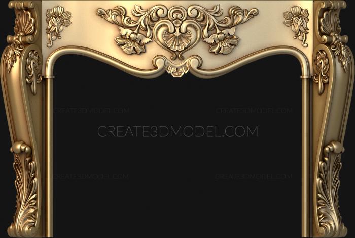 نموذج ثلاثي الأبعاد لآلة CNC المواقد 